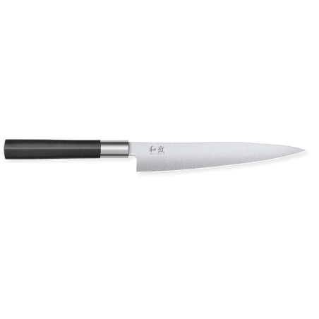 Messer Filetiermesser Flexibel Wasabi Black KAI 18 cm - Klinge aus poliertem Edelstahl und ergonomischem Griff