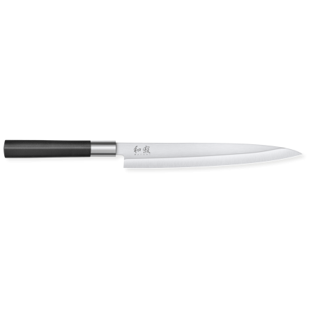 Yanagiba Wasabi Black 21 cm KAI Knife - Precise cutting for fish, sushi, and sashimi