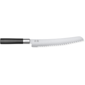 Wasabi Black Bread Knife 23 cm - KAI