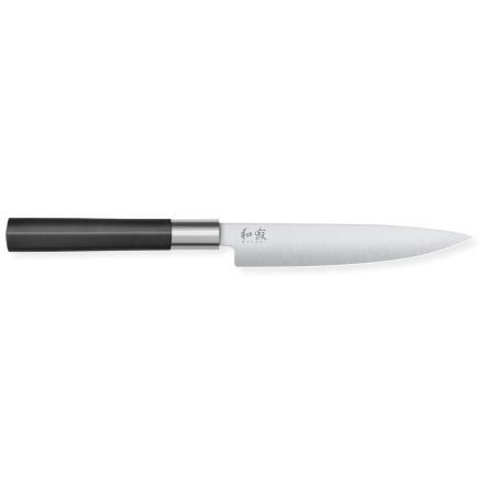 Universalmesser Kai Wasabi Black - L 15 cm: Schneidleistung und Benutzerkomfort