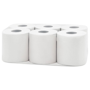 Abrollpapier Zentralabwicklung - 2-lagig - Rolle 94,5 m - Packung mit 6