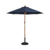 Round Navy Blue Parasol - H 3000mm - Bolero