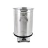 Edelstahl-Mülleimer mit Pedal - 50 L - Dynasteel