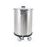 Edelstahl-Mülleimer mit Pedal - 50 L - Dynasteel