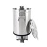 Edelstahl-Mülleimer mit Pedal - 50 L - Dynasteel