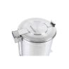 Edelstahl-Mülleimer mit Pedal - 50 L - Dynasteel