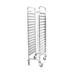 Edelstahl-Backleiter 16 Ebenen 600x400 | Dynasteel