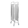 Stainless Steel Pastry Ladder 16 Levels - 600 x 400 mm - Dynasteel