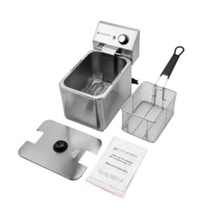 Professionelle Elektro-Fritteuse - 4 L - Dynasteel