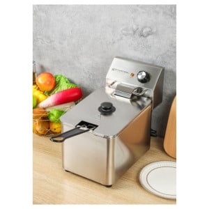 Professionelle Elektro-Fritteuse - 4 L - Dynasteel