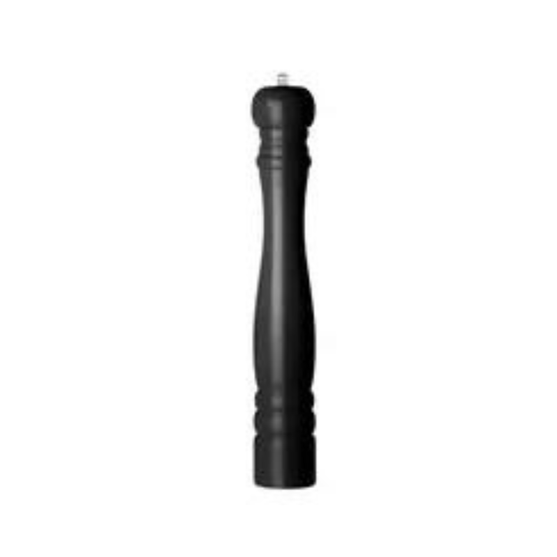 Black Wooden Pepper Mill HENDI - Height 415 mm