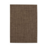 Brown PVC placemat set - Set of 6, protection and style for your tables