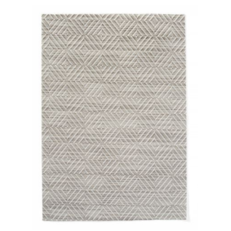 Geometrisches Tischset Silber aus PVC - Set von 6 (HENDI) Geometrisches Tischset Silber aus PVC - L 450 mm x T 300 mm - Set von