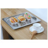 GN 1/2 Stainless Steel Tray 20mm 1L - Dynasteel Quality