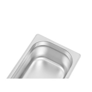 Bac Gastro GN 1/3 Inox - Tiefe 100 mm - 3,7 L - Dynasteel