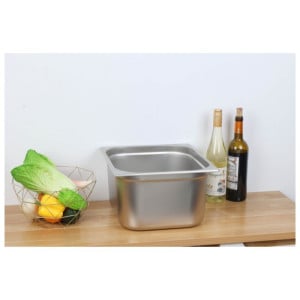 Gastro GN 2/3 Stainless Steel Pan 18 L - Depth 200 mm