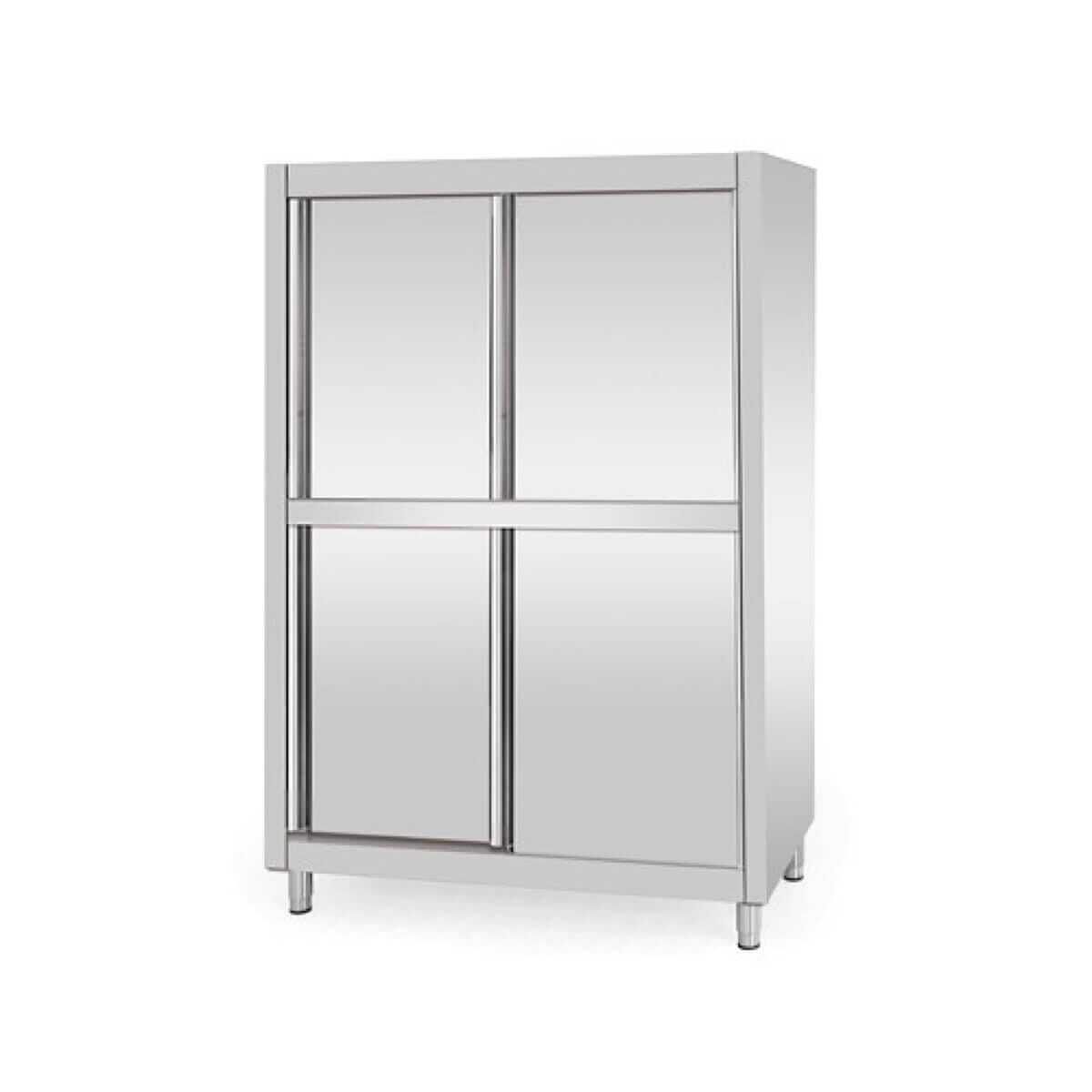 Edelstahlschrank hoch