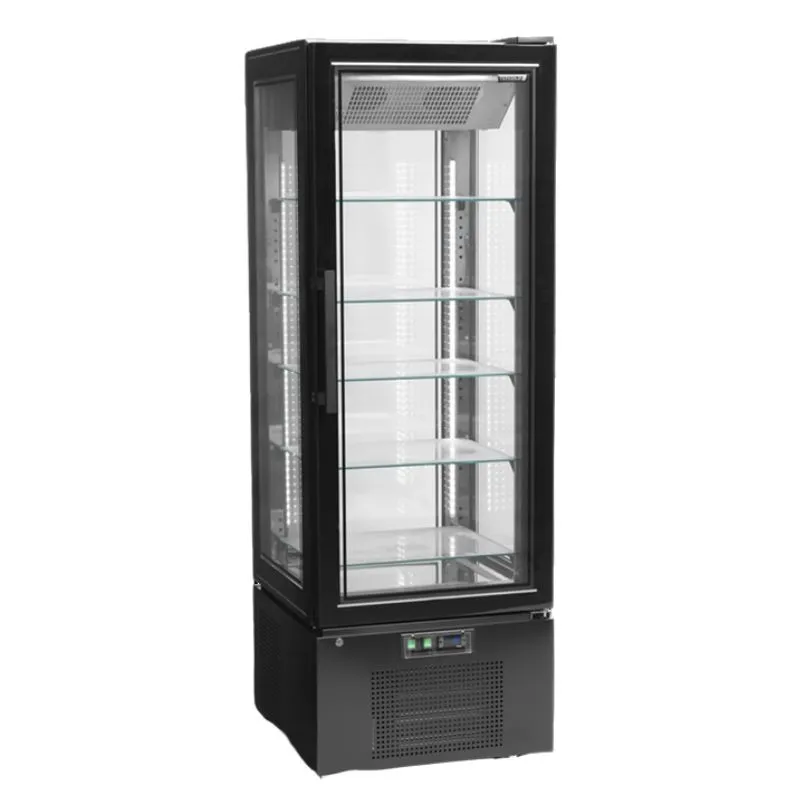 Kühlvitrine für Konditorei - Glastür - 248 L