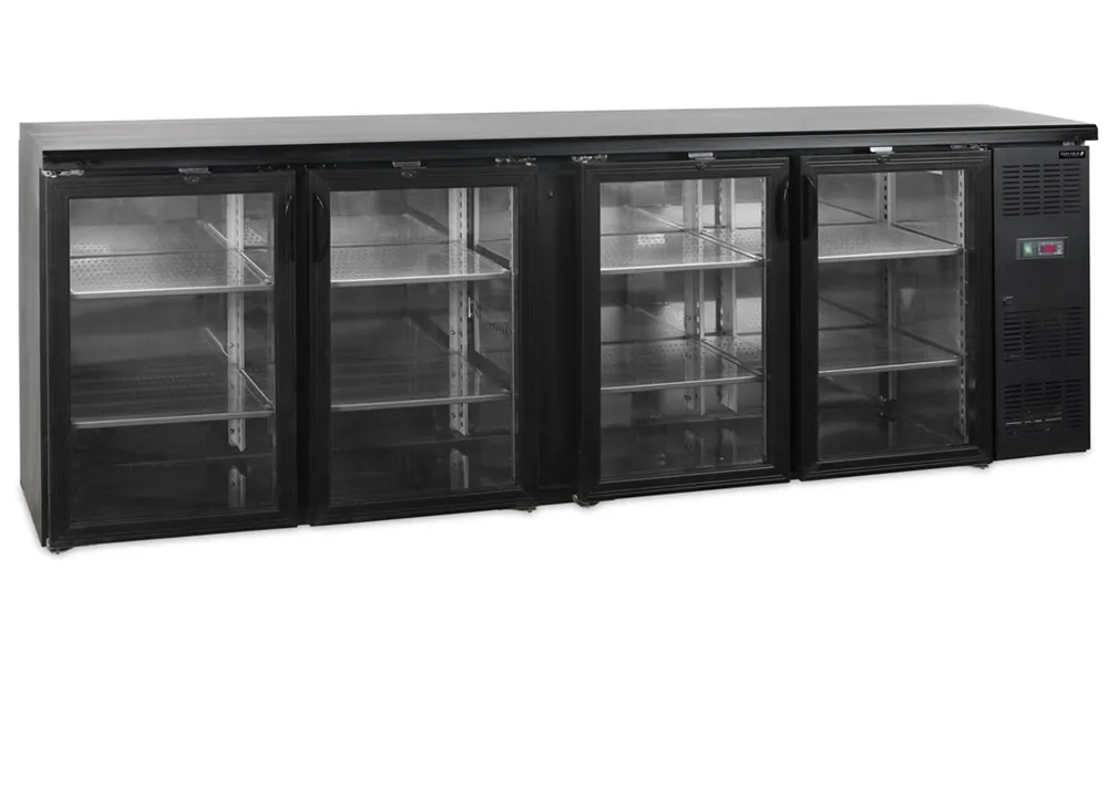 Kühltheke - 4 Glastüren - 605 L