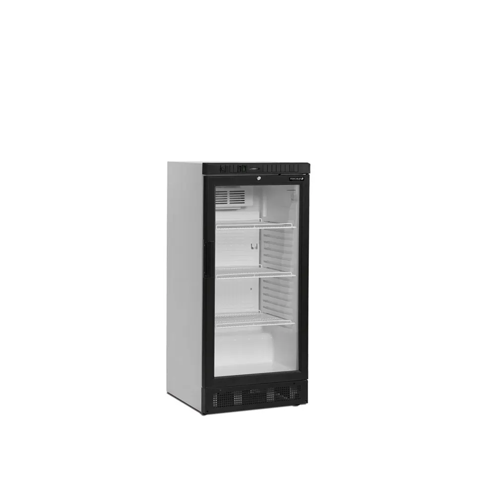 Getränkekühlschrank mit Glastür Weiß - 190 L