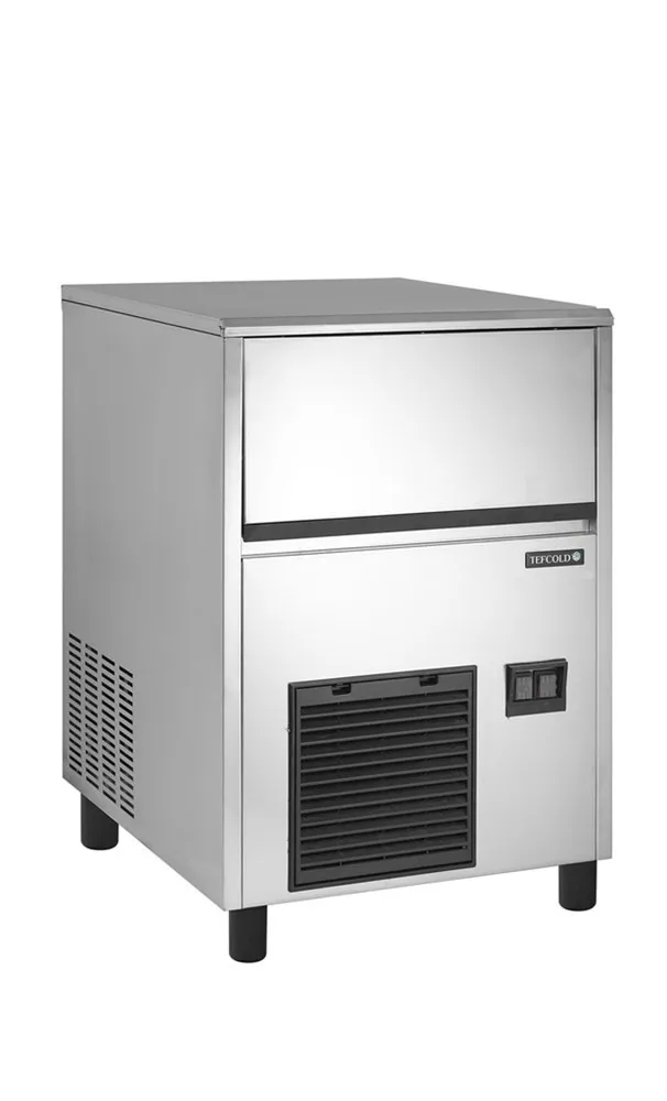 Eiswürfelmaschine aus Edelstahl - 37 kg / 24 h
