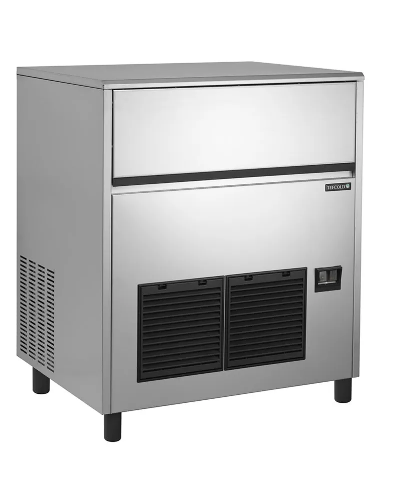 Eiswürfelmaschine aus Edelstahl - 85 kg / 24 h