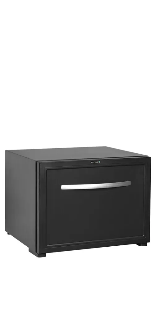 Mini-Kühlschrank Bar Schublade Schwarz - 45 Liter