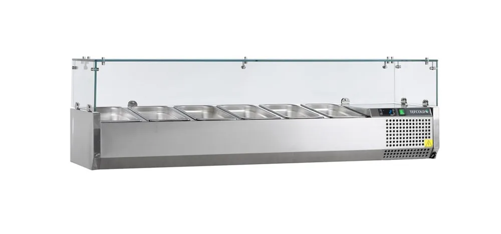 Saladette zum Aufstellen - Statisch - 6 GN 1/4 - 40 L