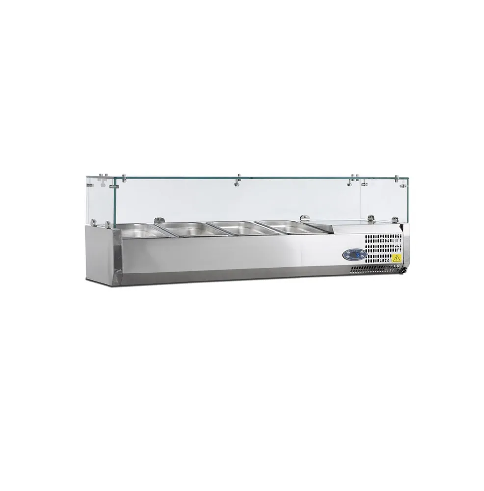 Saladette zum Aufstellen - Statisch - 4 GN 1/3 - 40 L