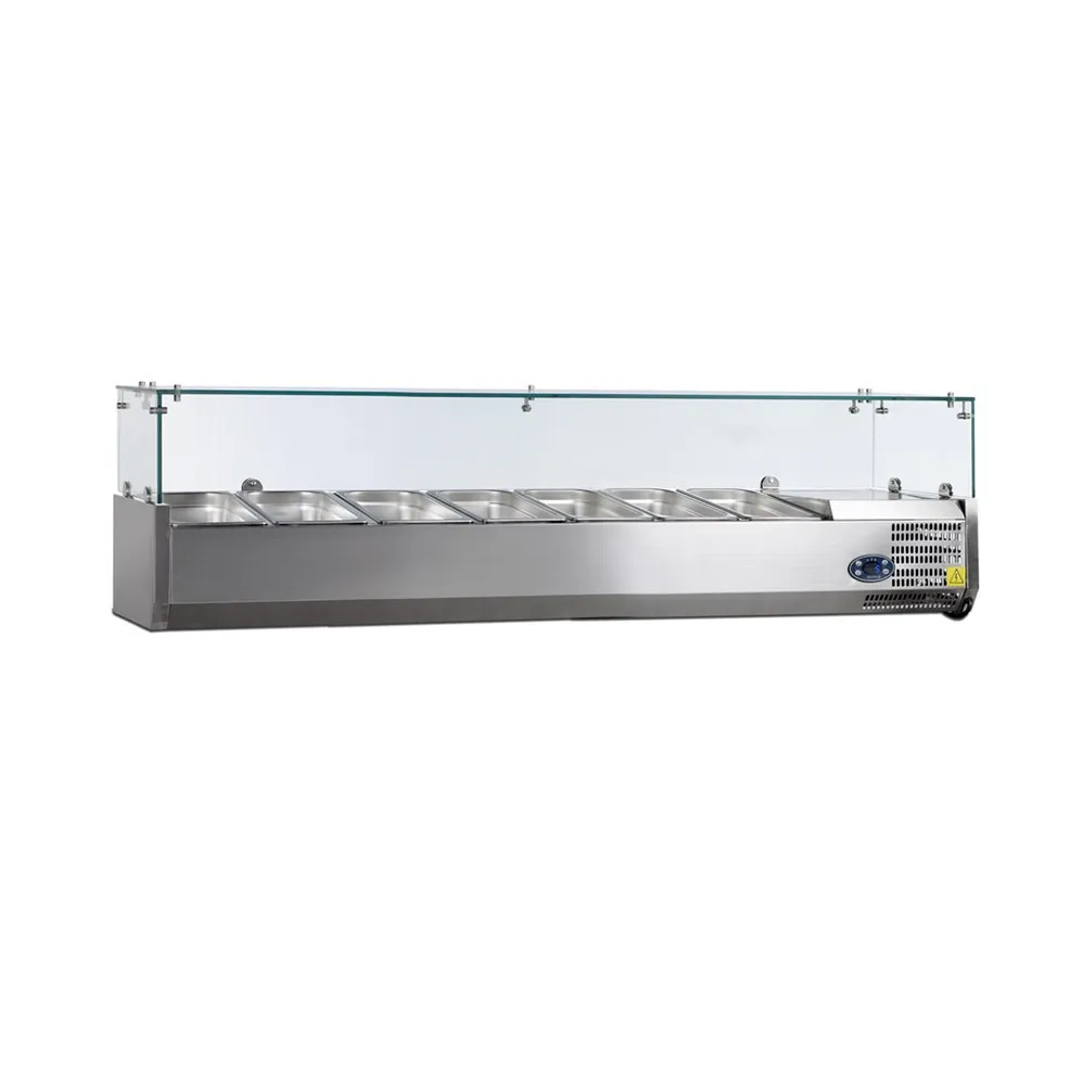 Saladette zum Aufstellen - Statisch - 7 GN 1/3 - 59 L