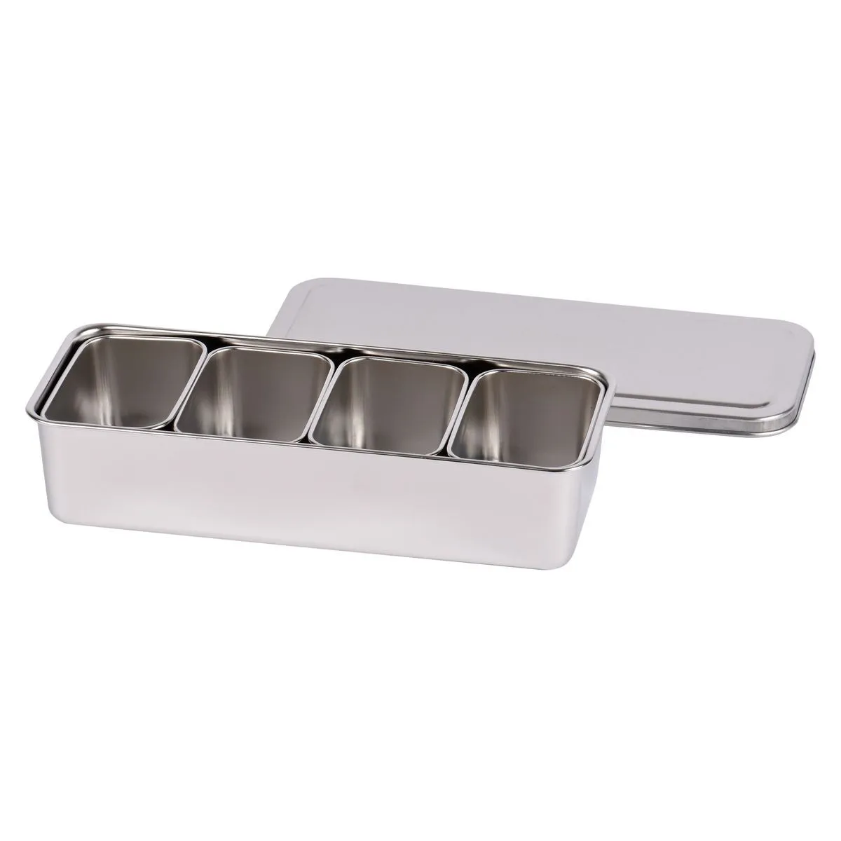 Japanische Box mit 4 Fächern - 281 x 118 x 63 mm