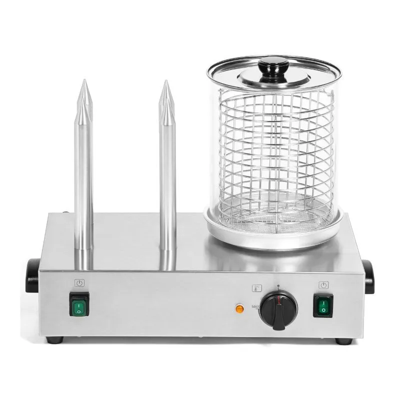 Hot-Dog-Maschine 4 Spieße