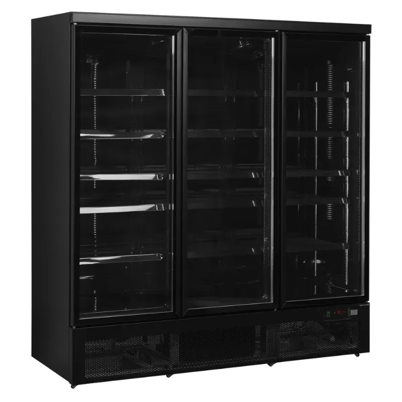 Positive Kühlschrank mit 3 Glastüren - 1664 L