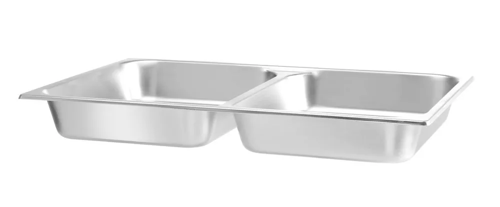 GN 1/1 Behälter für Chafing Dish mit 2 Fächern