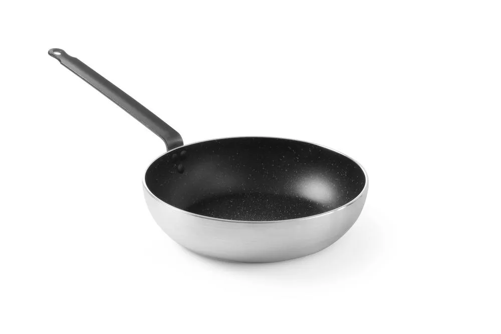 Wok aus Aluminium - 28 cm Durchmesser