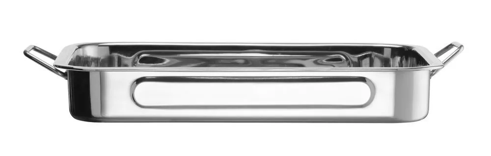 Backblech aus Edelstahl - 31 x 24 x 5 cm