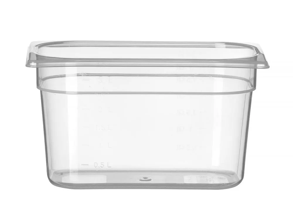 Gastronorm-Behälter GN 1/4 aus Polypropylen - Tiefe 150 mm - 4 L