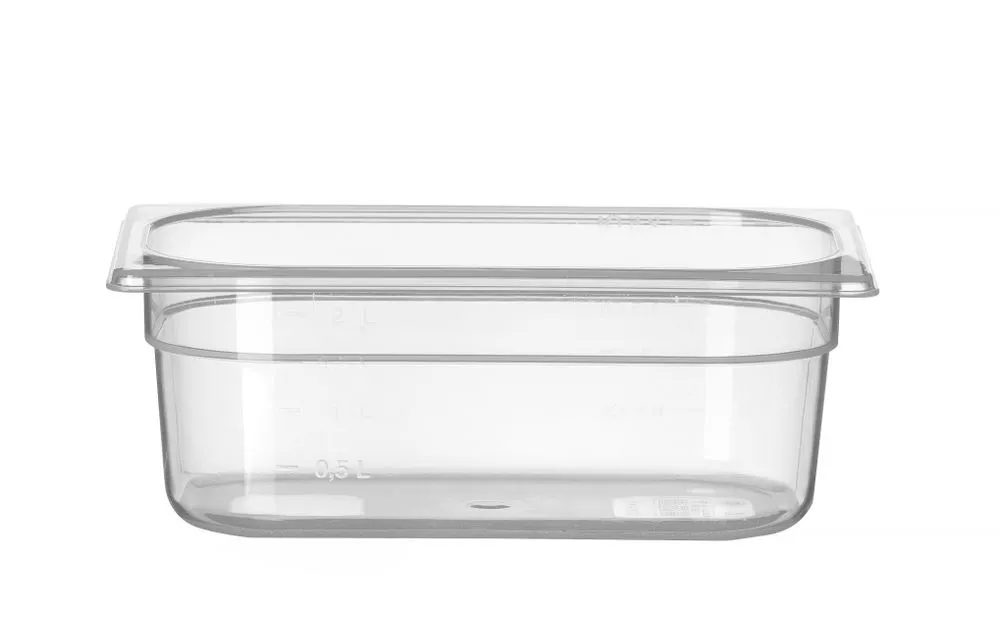 GN-Behälter GN 1/4 aus Polypropylen - Tiefe 100 mm - 2,8 L