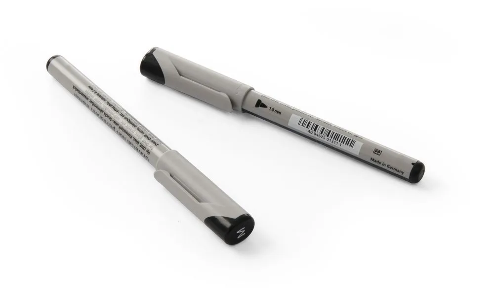 Radierbarer Filzstift zum Beschriften von Aufbewahrungsboxen - Set mit 2
