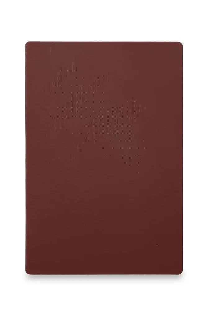 Schneidebrett HACCP - 600 x 400 mm - Braun - 18 mm dick