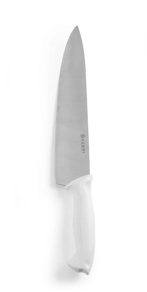 Kochmesser Weiß für Brot und Käse - Klinge 24 cm