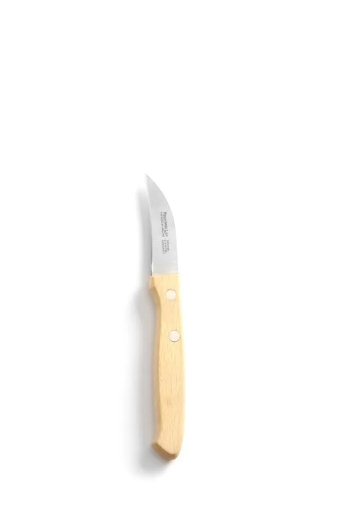 Schälmesser mit Holzgriff - Klinge 6 cm