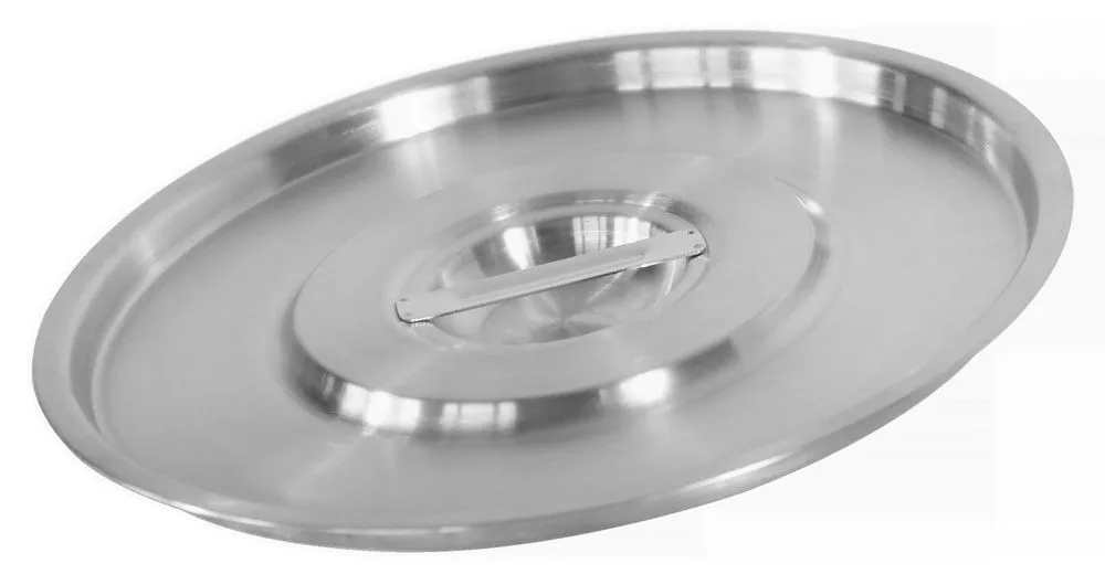 Deckel für Eimer aus Edelstahl mit verstärktem Boden 10 L