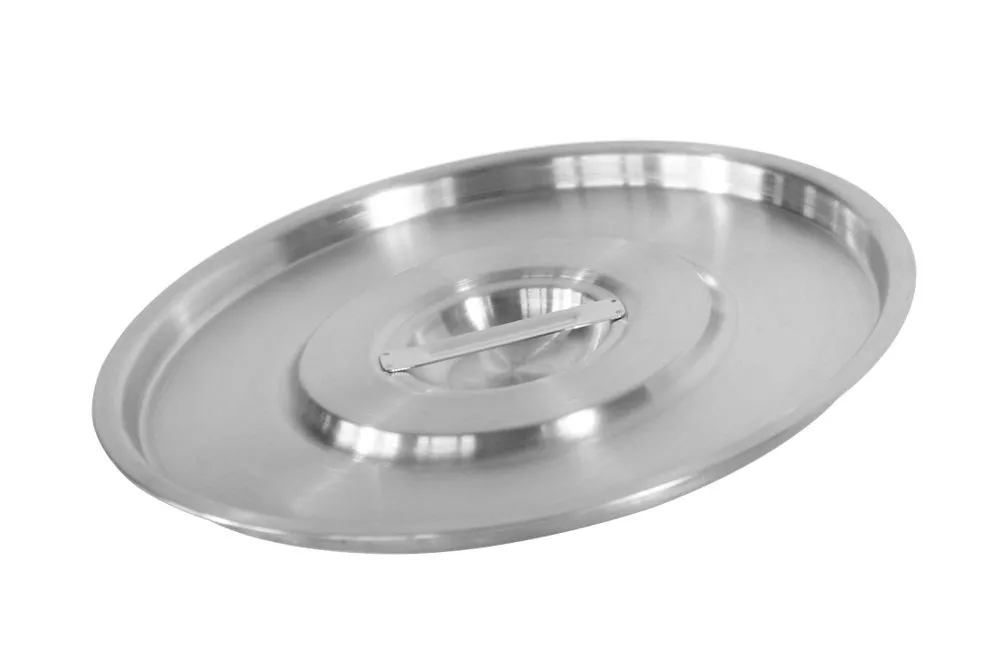 Deckel für Eimer aus Edelstahl mit verstärktem Boden 12 L