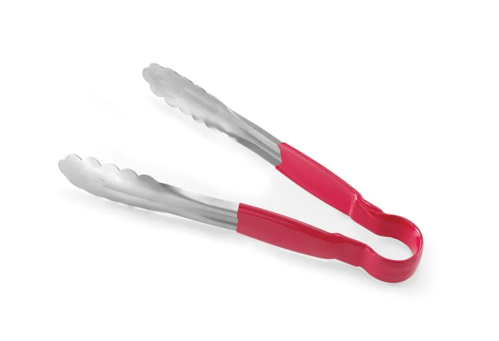 Servierzange HACCP Rot - L 250 mm