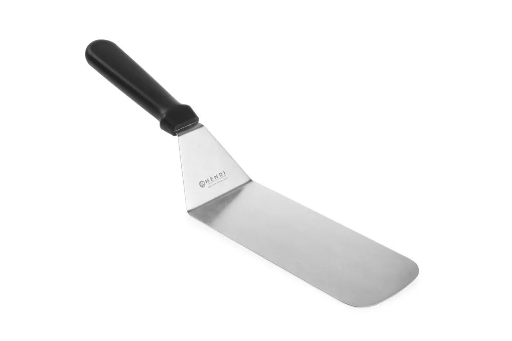 Flexible gebogene Edelstahlspatel mit PP-Griff - 23,2 cm