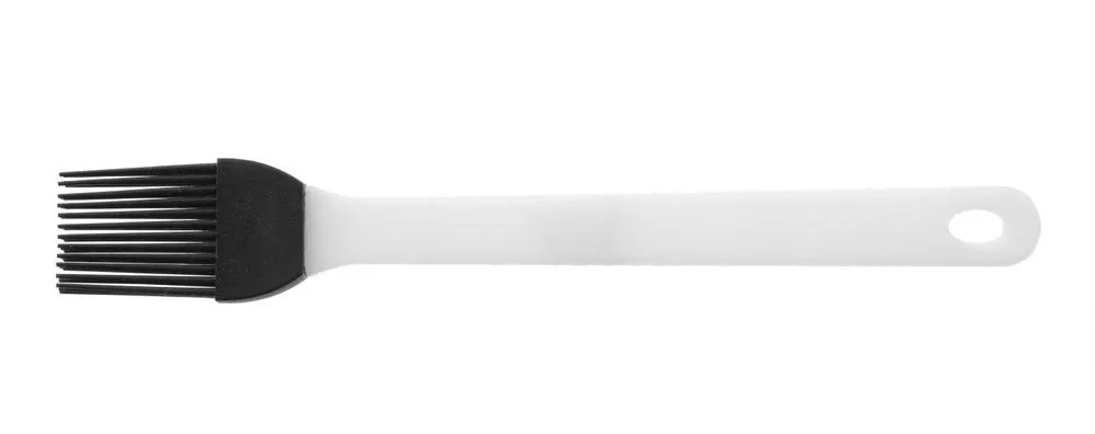 Flacher Küchenpinsel aus Silikon - L 220 mm
