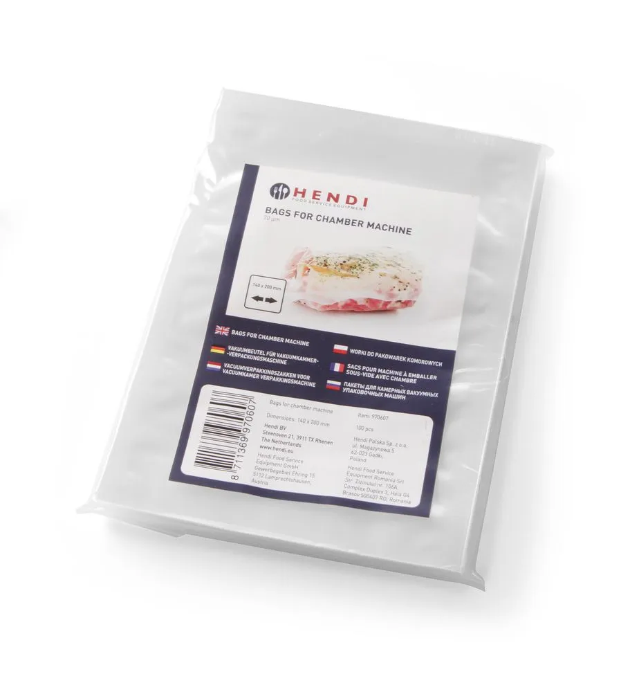 Glattfolien-Vakuumbeutel für Verpackungsmaschine 400 x 300 mm - Packung mit 100