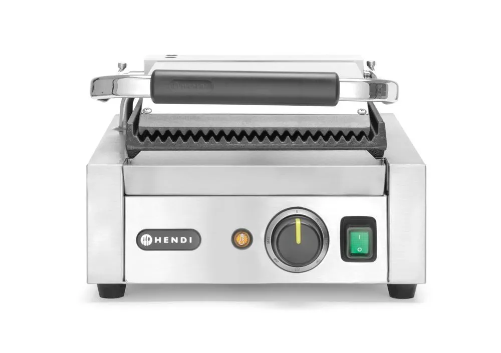Kontaktgrill - Einfaches Modell - Gerillte Platten