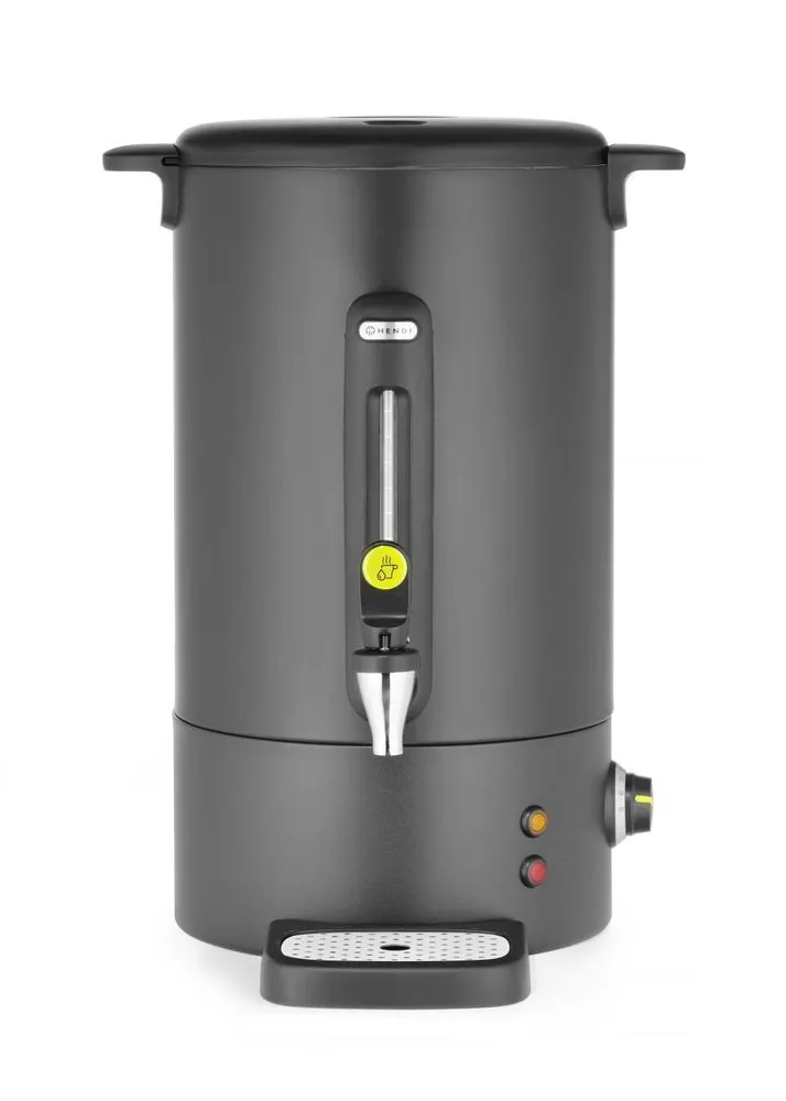 Heißgetränkespender UNIQ Mattschwarz - 16 L